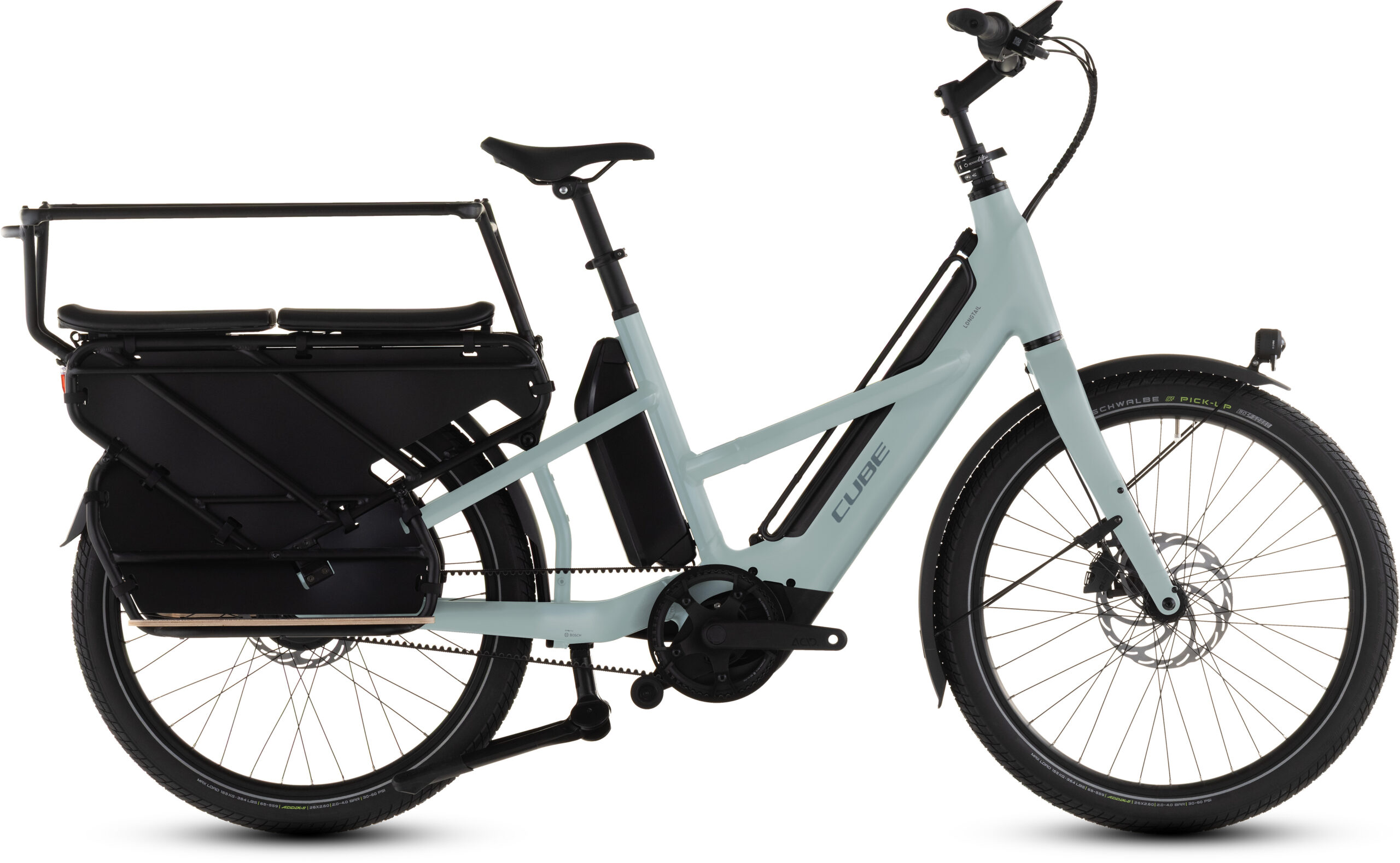 Cube Longtail Hybrid Comfort Family 800 - 800 Wh - 26 Zoll - Longtail - 2026