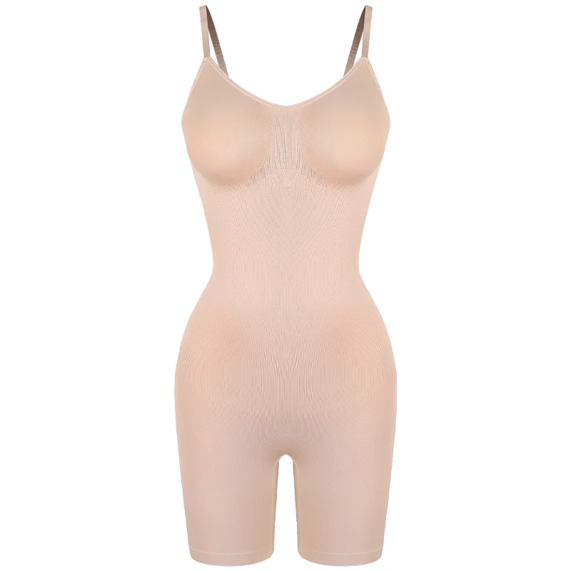 New Bodysuit Shapewear Women Tank Top Tummy Control Full Body Shaper Anti Chafing Shorts Slimming Waist Trainer Butt Lifter – Image 8