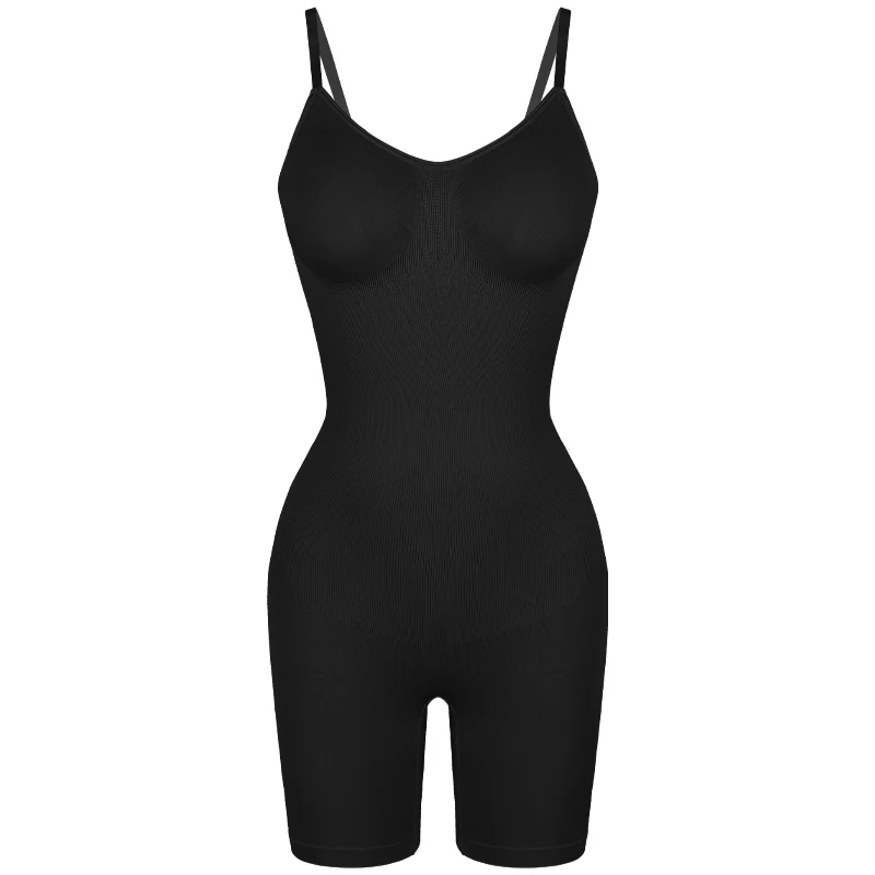 New Bodysuit Shapewear Women Tank Top Tummy Control Full Body Shaper Anti Chafing Shorts Slimming Waist Trainer Butt Lifter – Image 9